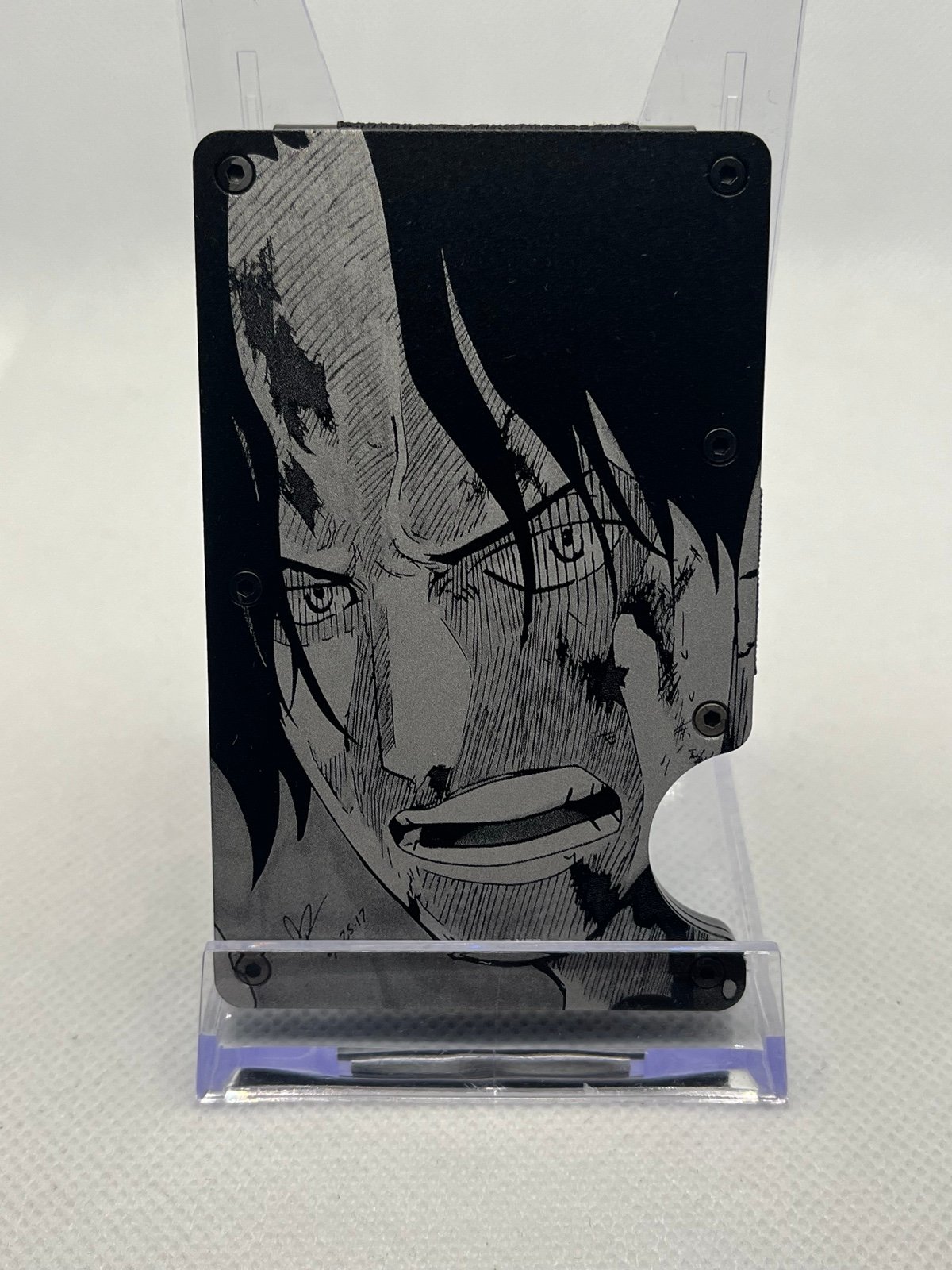 Monkey D Ace One Piece Metal Wallet (RFID)