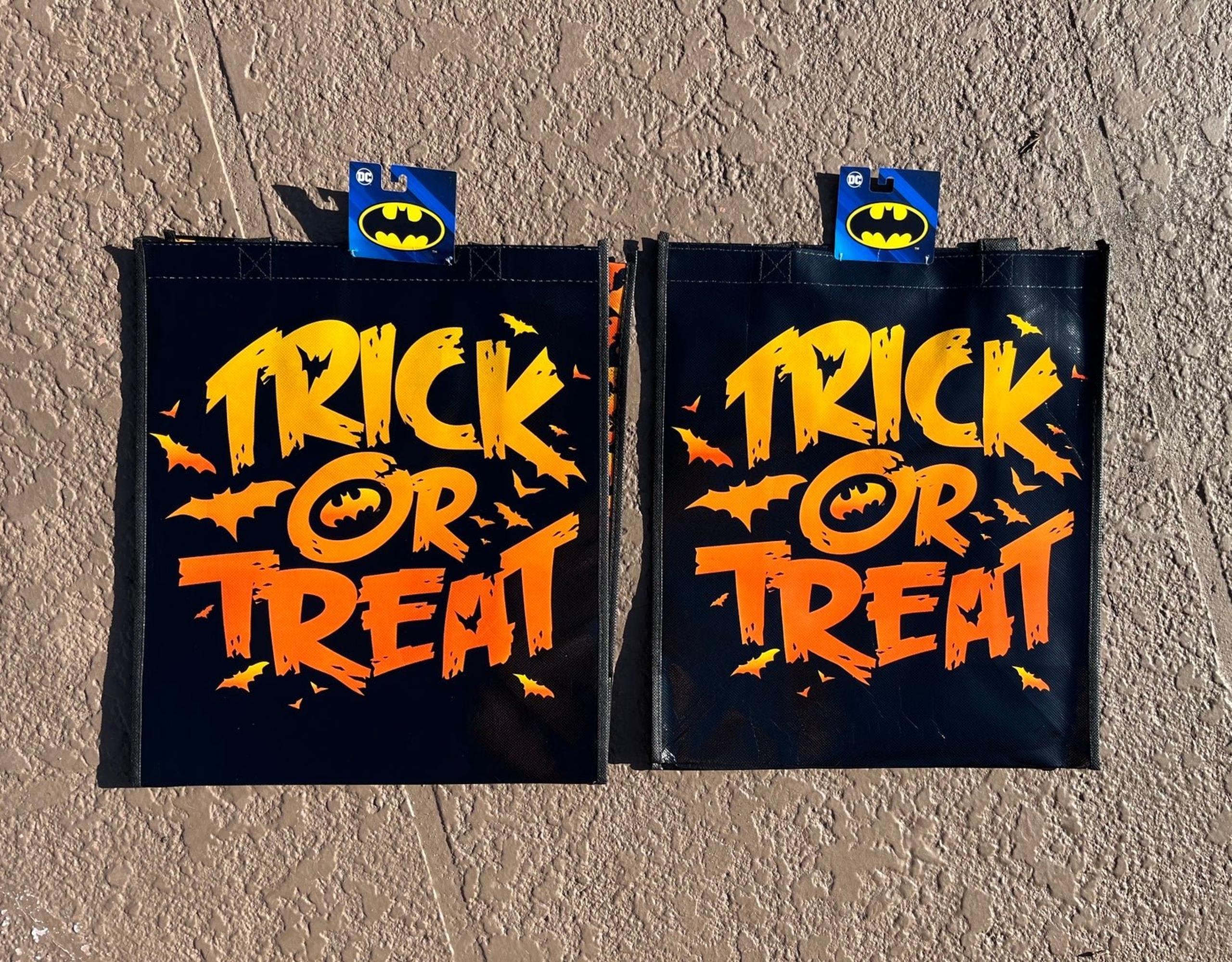 2 Brand new DC Comics Halloween Batman reusable bags