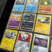 Pokémon cards with binder