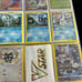Pokémon cards with binder