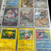 Pokémon cards with binder