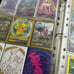 Pokémon cards with binder