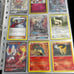 Pokémon cards with binder