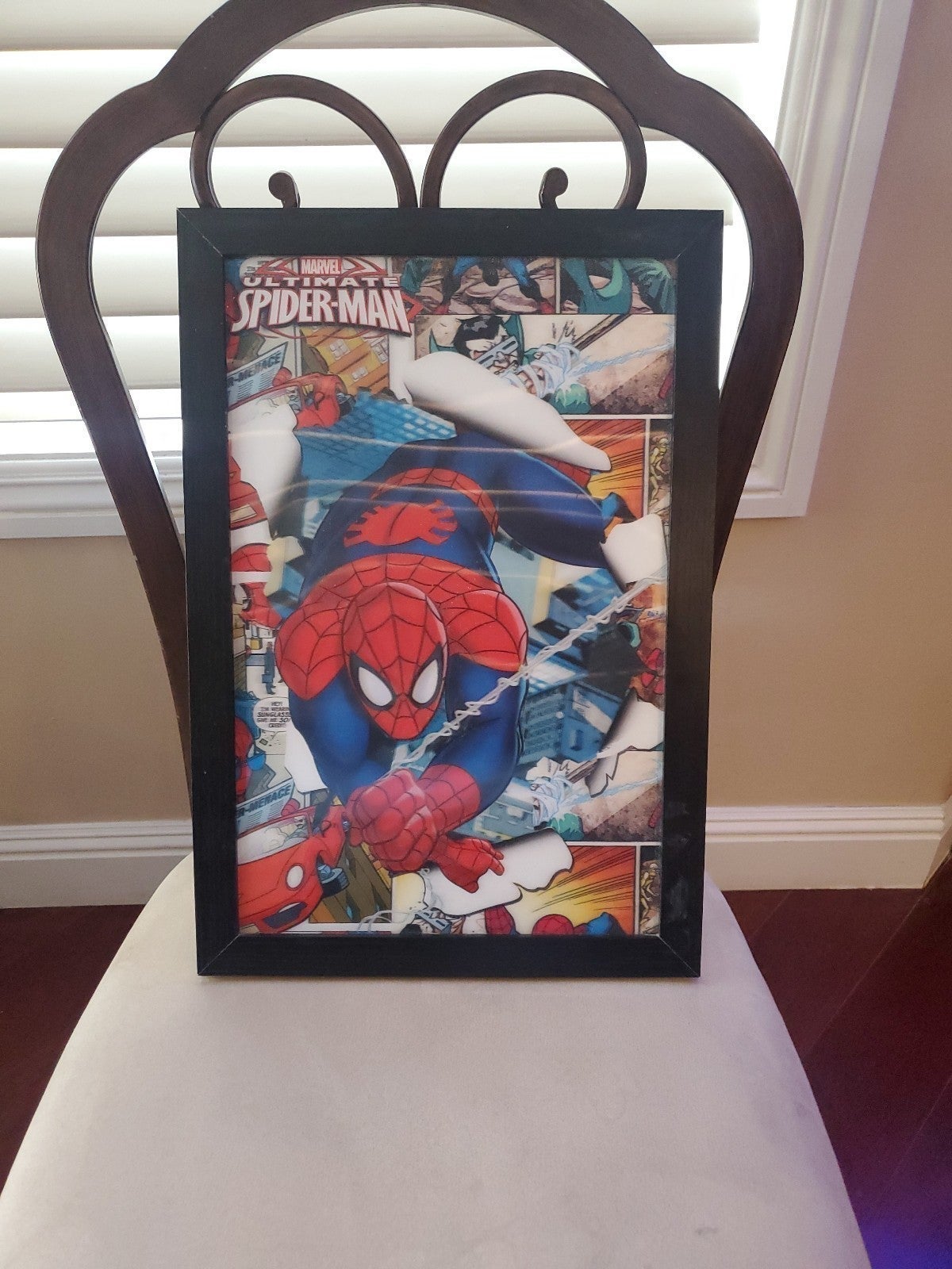 Spiderman hologram picture