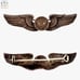 SILVER THEATER INDIA MADE WW2 ARMY AIR CORPS AIR CREW WINGS 2-1/8” SIZE PIN-BACK