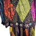 Vintage Staley Gretzinger Blouse Skirt Womens M Black Multi Art to Wear Stars