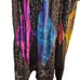 Vintage Staley Gretzinger Blouse Skirt Womens M Black Multi Art to Wear Stars