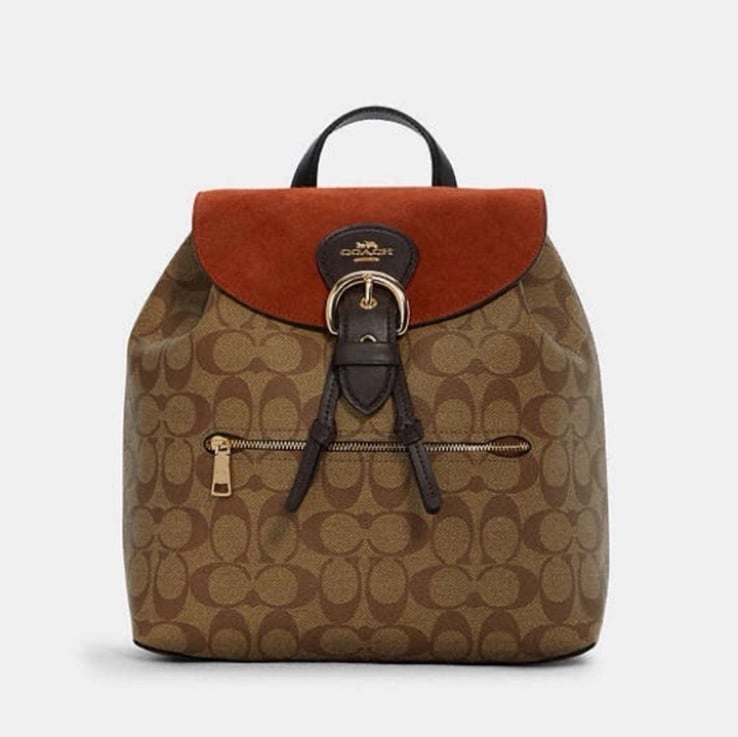 Coach Kleo Backpack In Signature Canvas