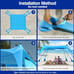 Rhino Valley Beach Tent Sun Shelter, Beach Canopy Tent Sun Shade UPF50+ Protecti