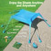 Rhino Valley Beach Tent Sun Shelter, Beach Canopy Tent Sun Shade UPF50+ Protecti