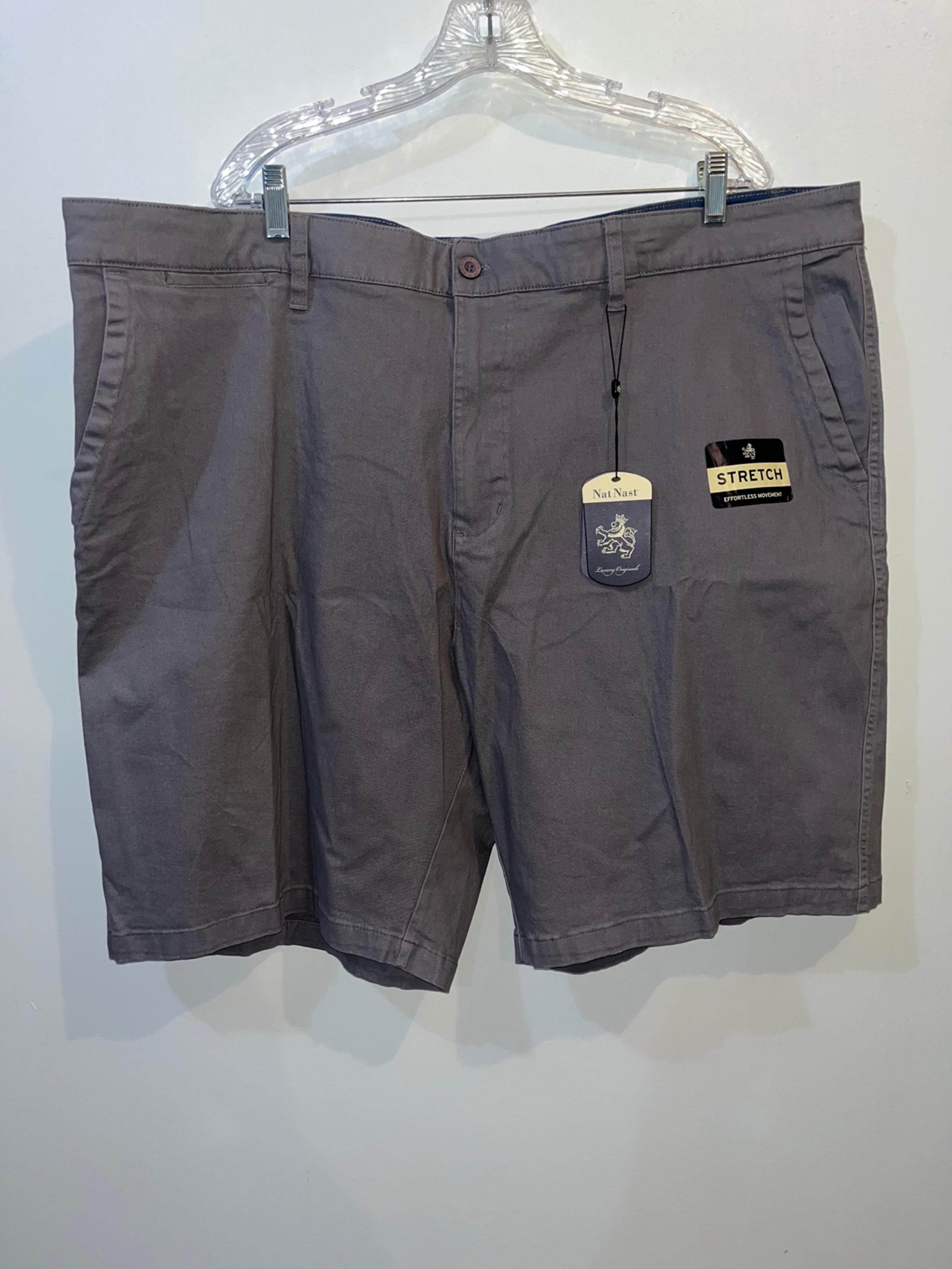 Nat Nast NWT Grey Stretch Shorts Size 46