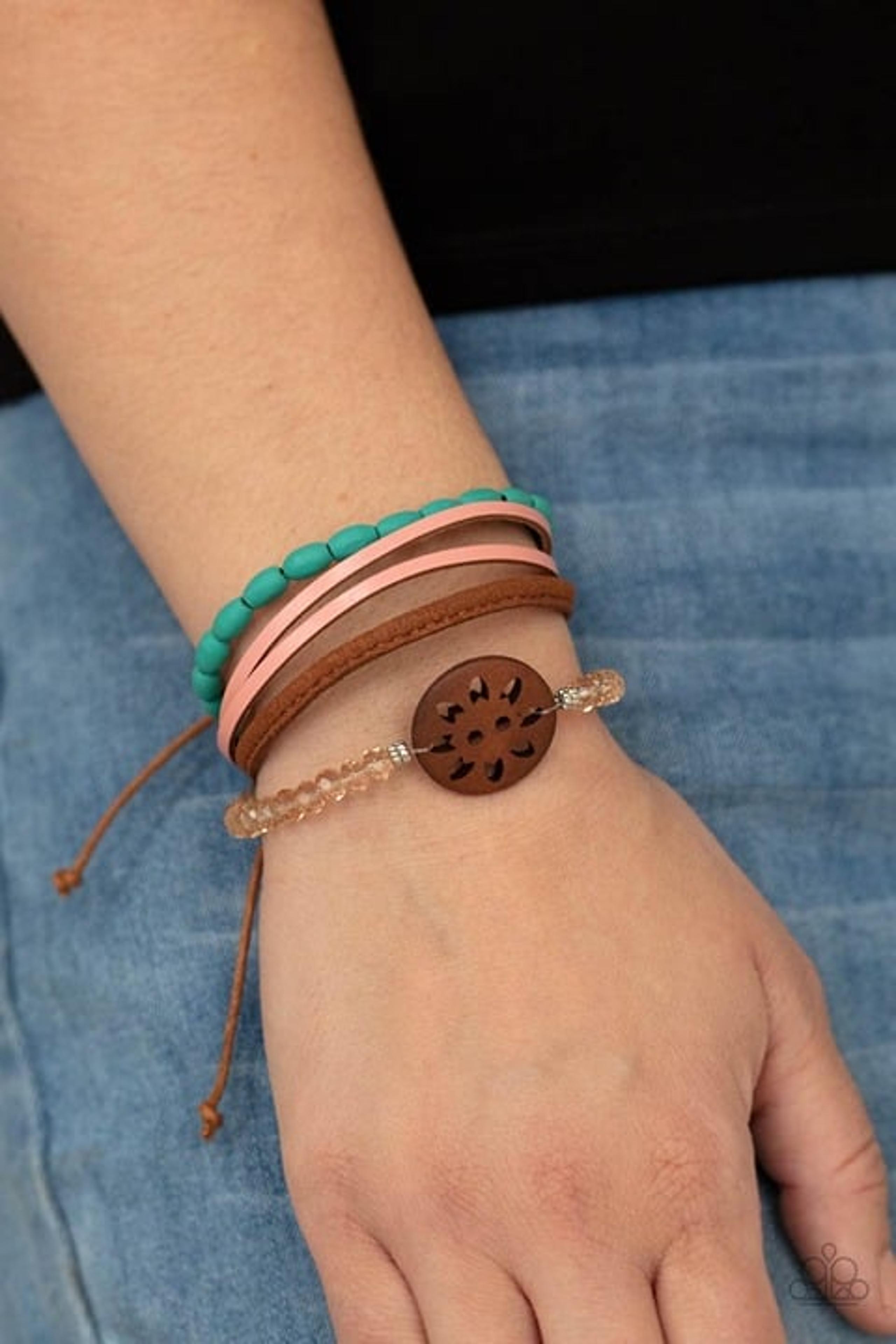 Desert Gallery Blue Bracelet! - Paparazzi