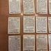Wings Cigarette Airplane Cards Series B & C and one with no letter duplicates