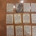 Wings Cigarette Airplane Cards Series B & C and one with no letter duplicates