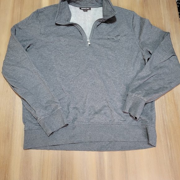 Michael Kors Sweatshirt Unisex Womens Mens Size Xl. GREY Collar