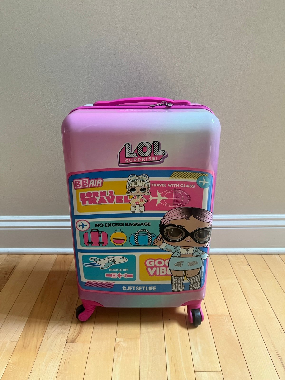 lol surprise kids luggage