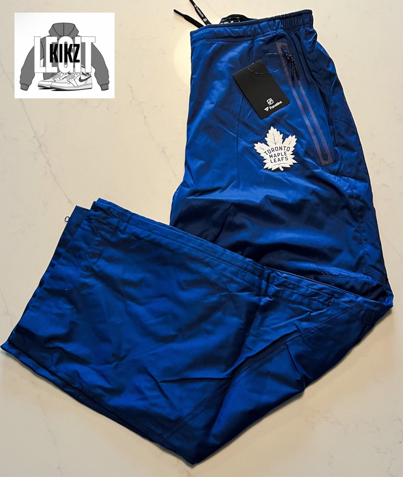 XL - Men’s Toronto Maple Leafs On Ice Rink Pants - Brand New w Tags
