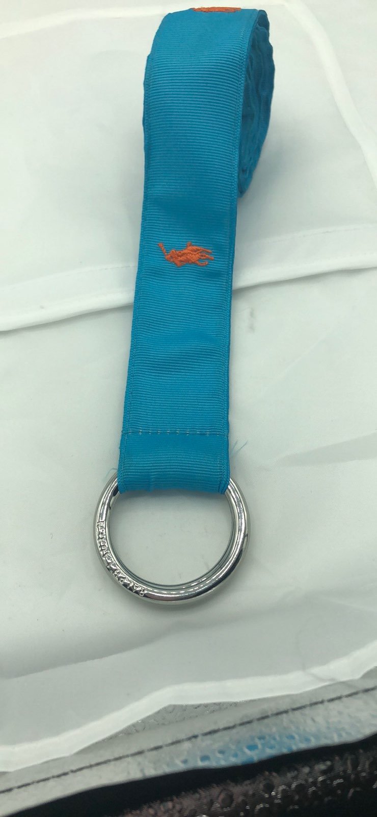 Ralph Lauren Men’s embroided Polo Belt