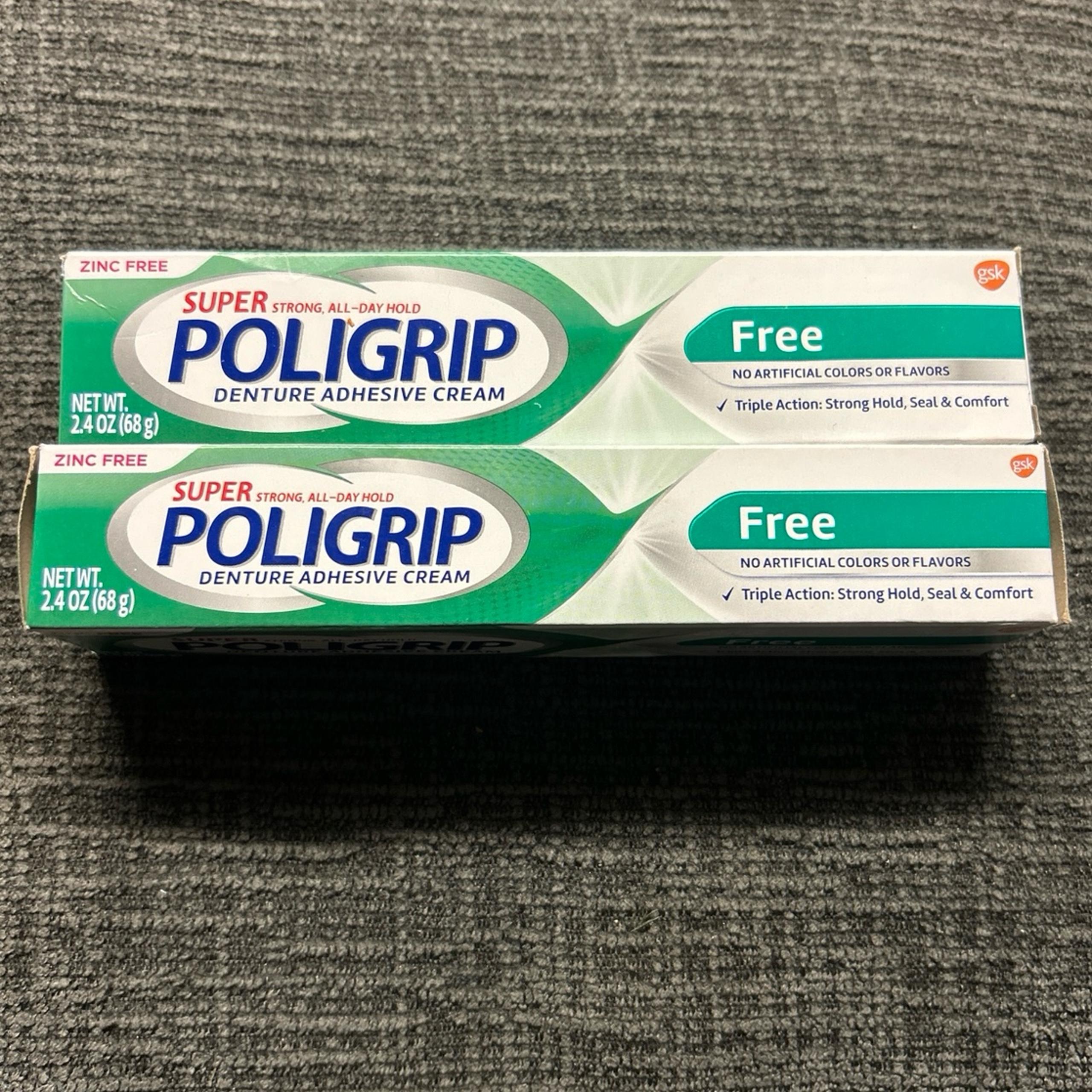 Poligrip Denature Adhesive Cream