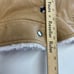Derek Lam Coat Womens X Small Brown Tan Oversized Shearling Jacket Faux Leather