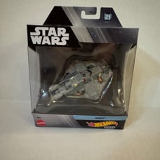 Star Wars Hot Wheels Starships Select Ghost #21 Rebels CHASE Variant Battle Dmg