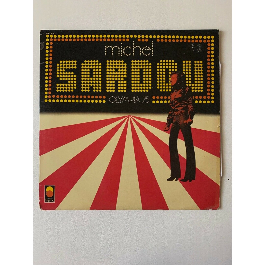 Michel Sardou Olympia 75 LP Trema Records 9101825 France Import EX