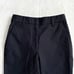 PLST Suit XS XXS No Collar Pants Set-up Navy Linen Blend