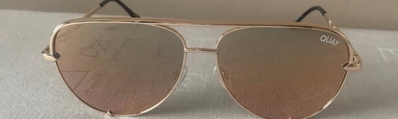 Brand New Quay Sunglasses High Key