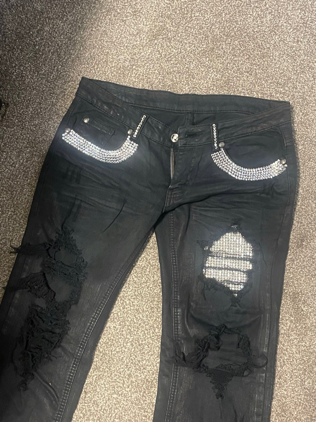 Women’s A7 Miami Swarovski Crystal Jeans