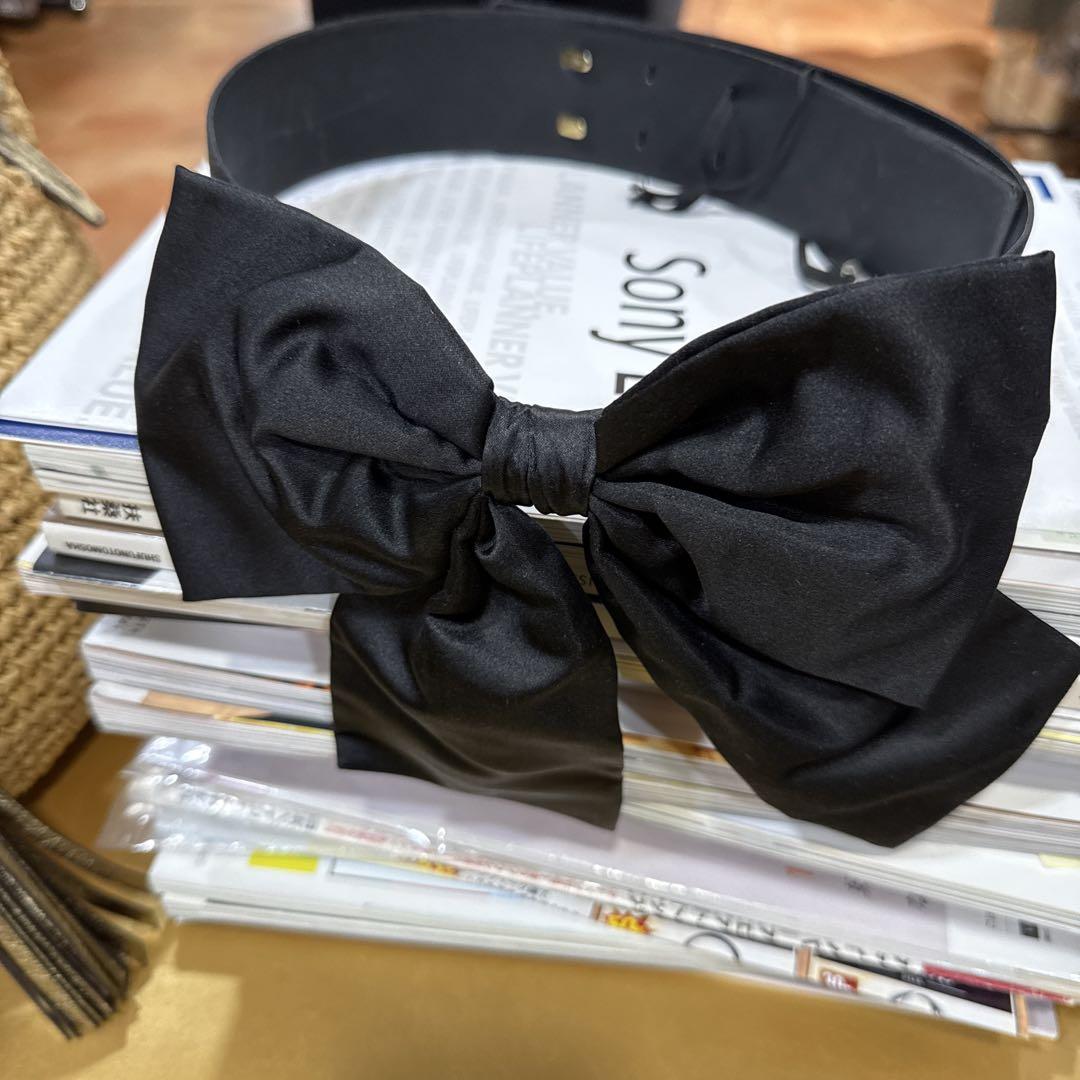 Christian Dior Black Belt Size 9