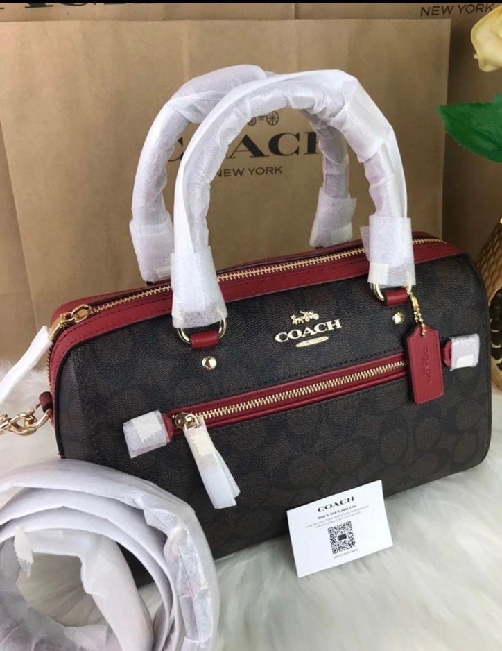 Coach Rowan Signature satchel bag
