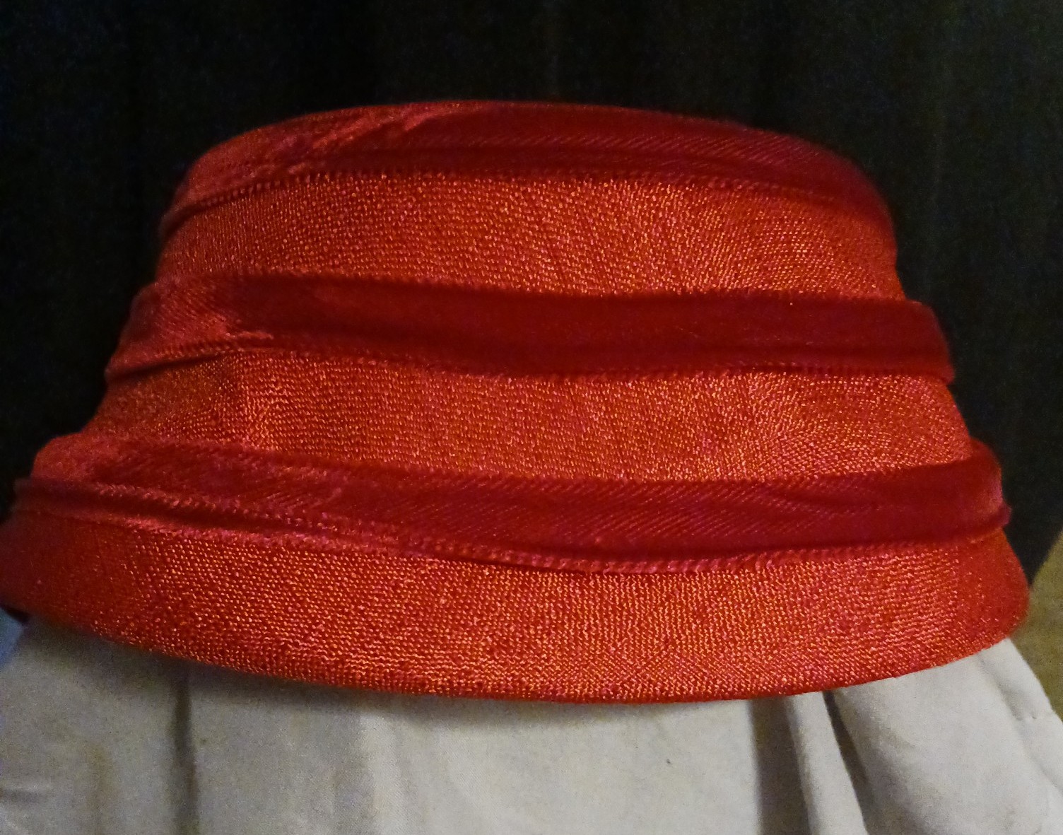 1950's red Vintage hat