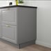 IKEA BODBYN 26x36 Cover panel, gray, 902.660.24