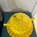 Vintage 70s pottery serving dish California pottery
