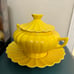 Vintage 70s pottery serving dish California pottery