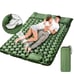 The full-size double camping air mattress set includes not only a pillow