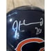 Jordan Howard Autographed/Signed Mini Helmet Schwartz Chicago Bears B