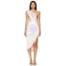 Elliatt Munich Ombre One Shoulder Midi Dress Wedding Guest Dress size S NWT