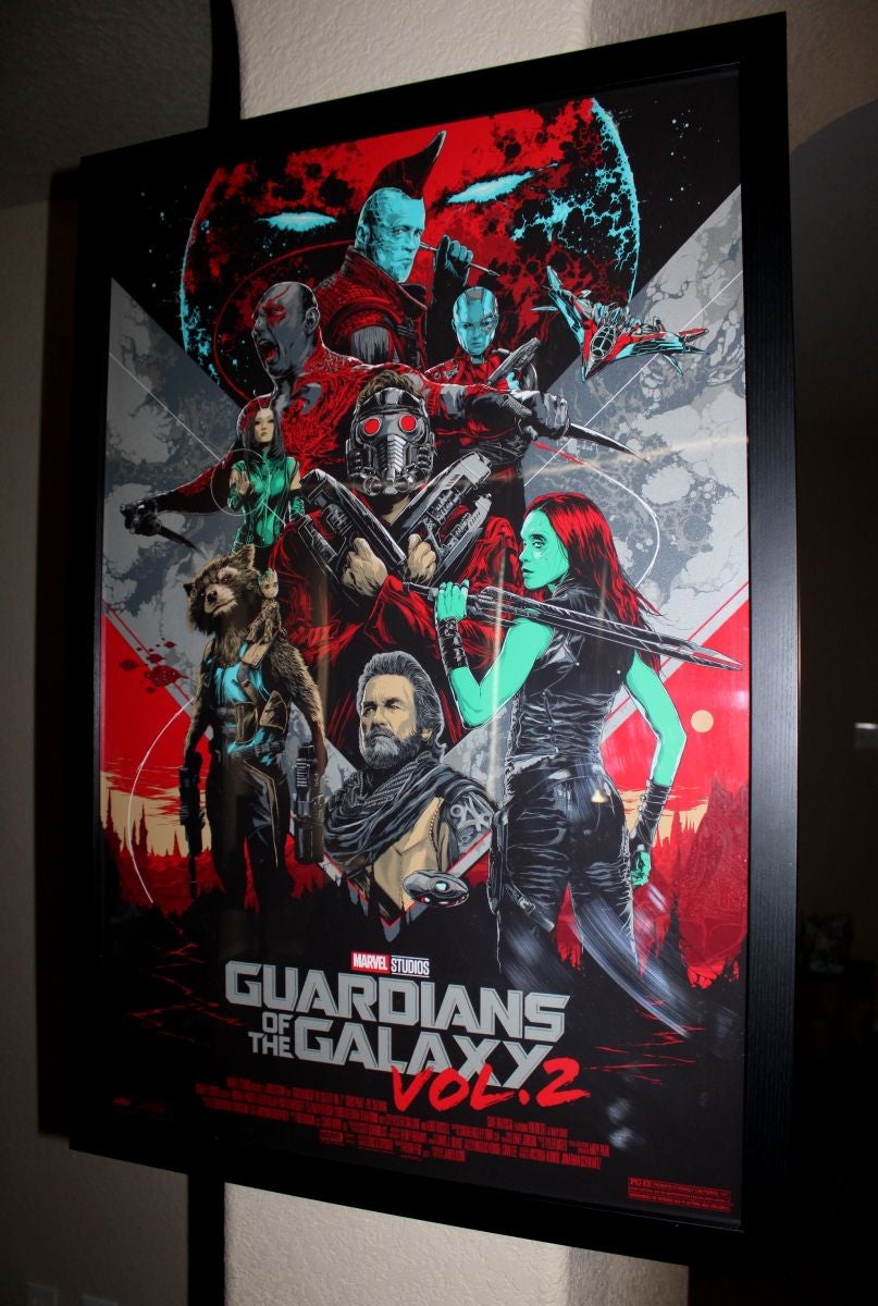 Guardians of the Galaxy Vol. 2 Mondo Screen Print Ken Taylor 24 x36 #450