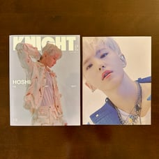 SEVENTEEN HOSHI Knight magazine (Version B cover) + poster