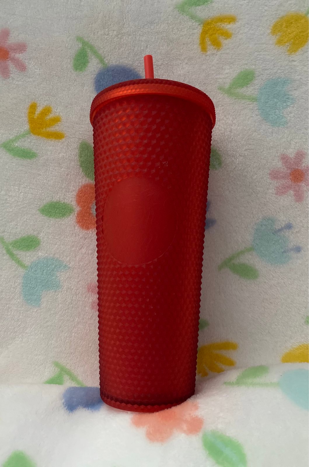 Starbucks Matte Red Studded