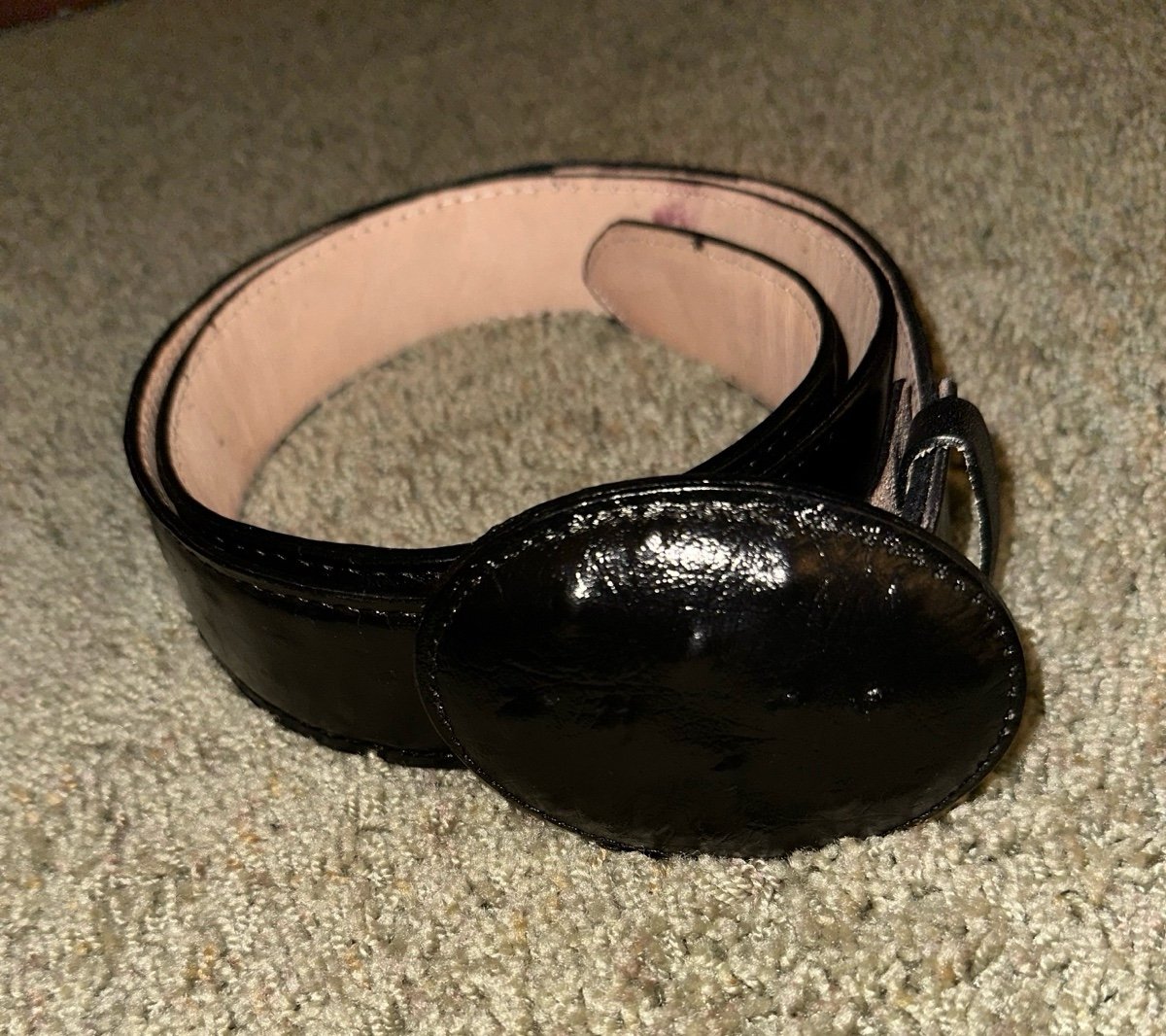 White Diamond Boots belt