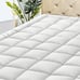 Queen Size Soft White Mattress Pad -vd63