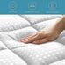 Queen Size Soft White Mattress Pad -vd63