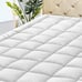 Queen Size Soft White Mattress Pad -vd63