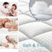 Queen Size Soft White Mattress Pad -vd63