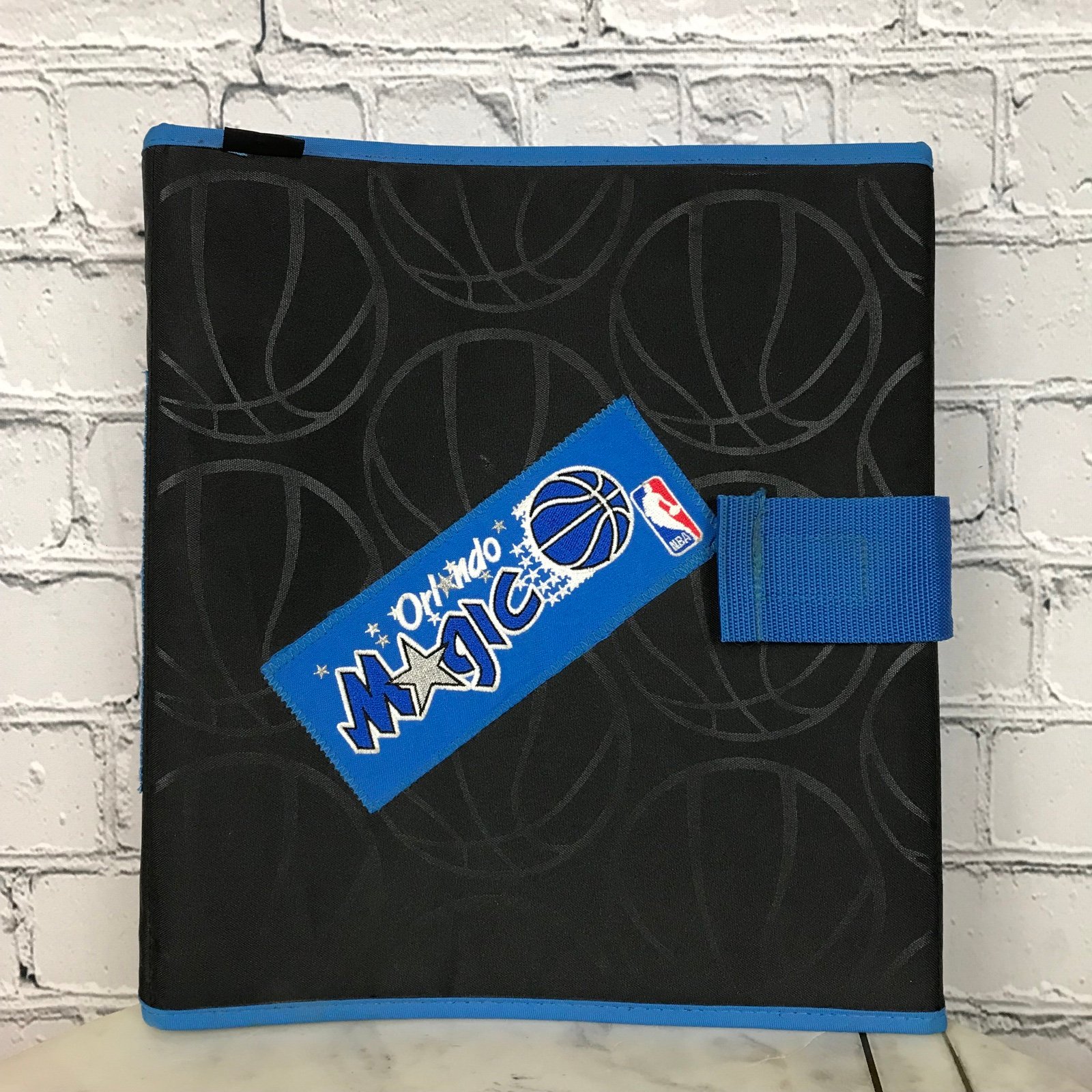 NBA Orlando Magic Sport Team Vintage 90s School Supplies 3 Ring Organizer Binder
