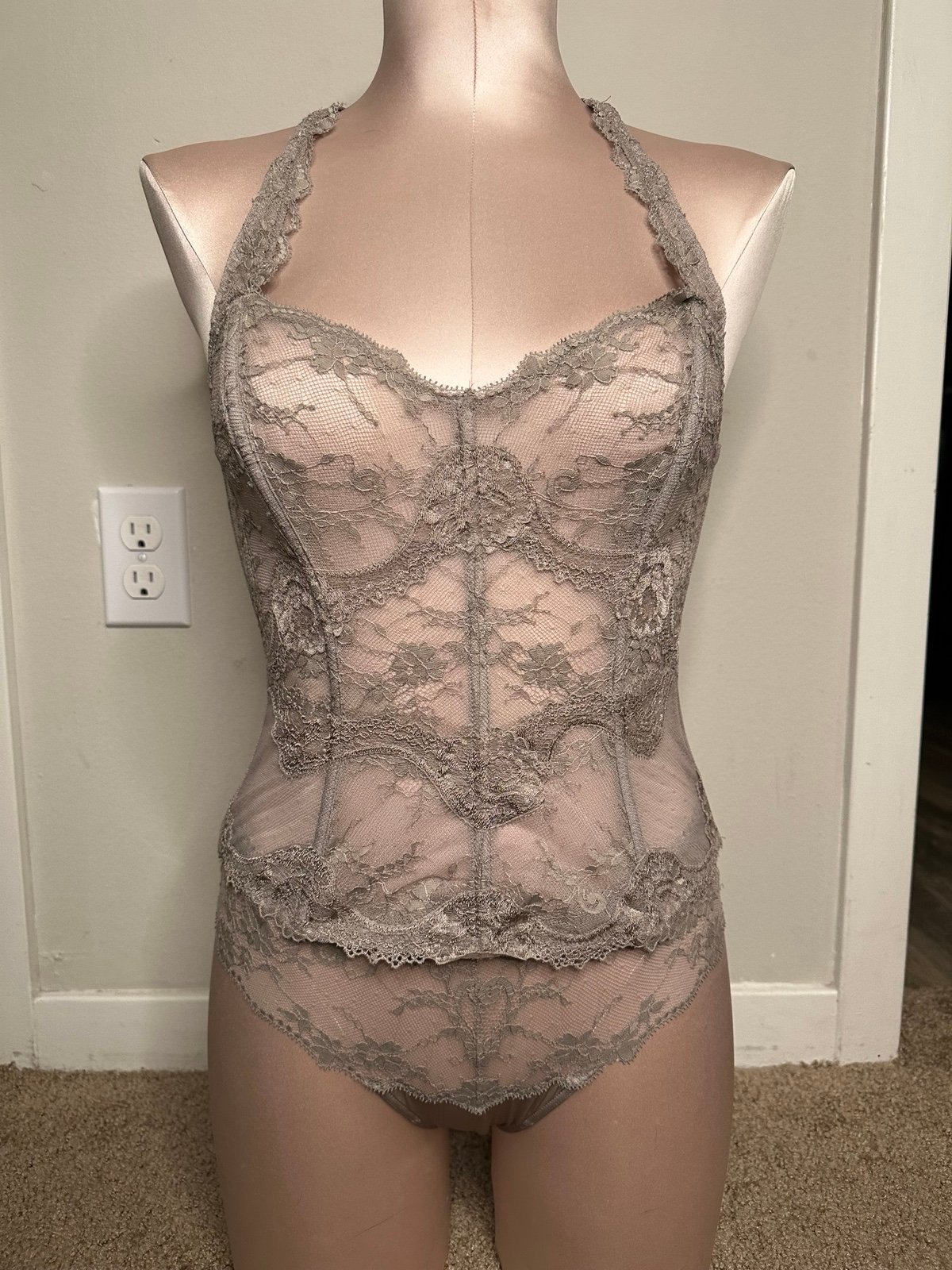 Bustier and panty set