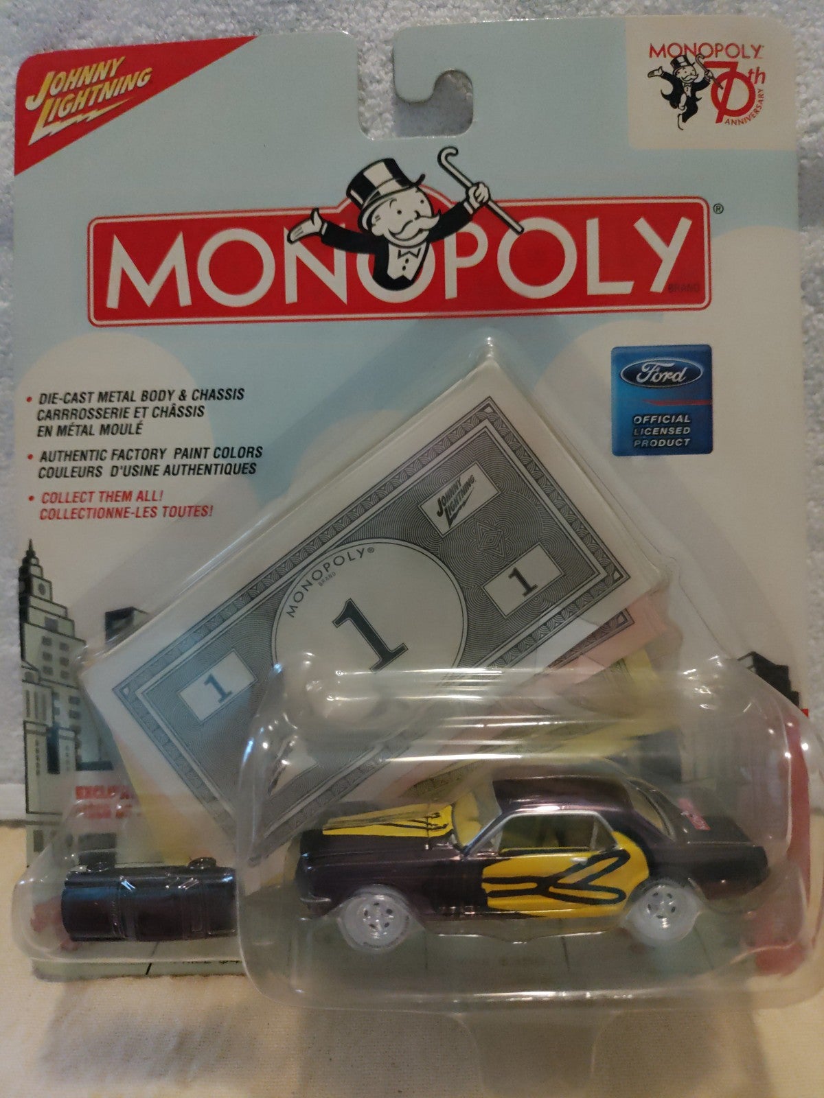 Johnny Lightning white lightning Monopoly