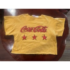 vintage coca cola shirt 1970s With Stars